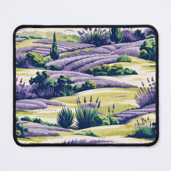 Item preview, Lavender Fields Seamless Pattern designed and sold by elissiart.