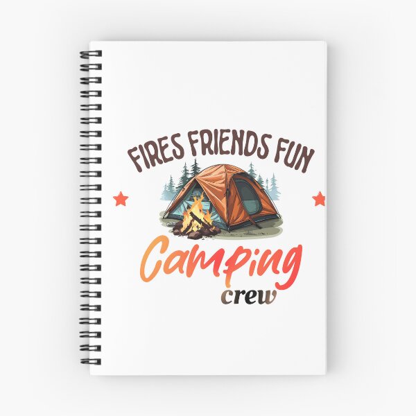 Item preview, Fires Friends Fun Camping Crew Summer Campfire Vacation designed and sold by ZACK ART.