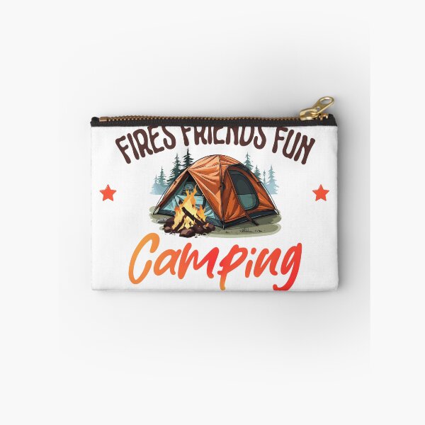 Item preview, Fires Friends Fun Camping Crew Summer Campfire Vacation designed and sold by ZACK ART.