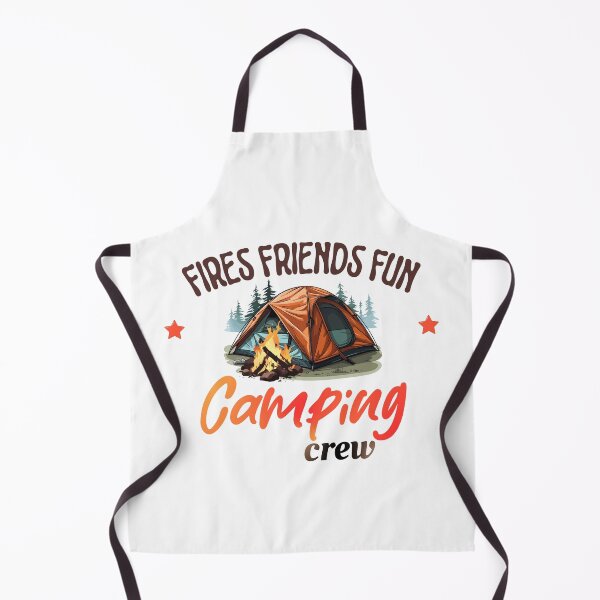 Item preview, Fires Friends Fun Camping Crew Summer Campfire Vacation designed and sold by ZACK ART.