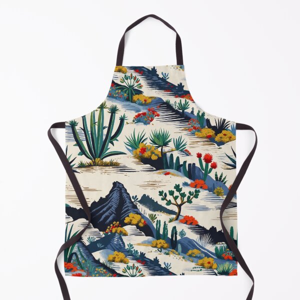 Item preview, Desert Oasis Seamless Pattern designed and sold by elissiart.