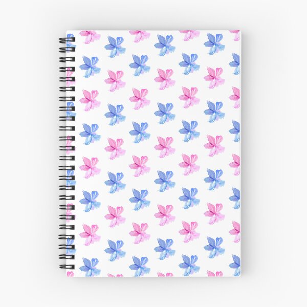 Item preview, Blue Pink Flower Pattern designed and sold by Phoasa.