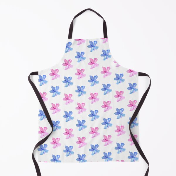 Item preview, Blue Pink Flower Pattern designed and sold by Phoasa.