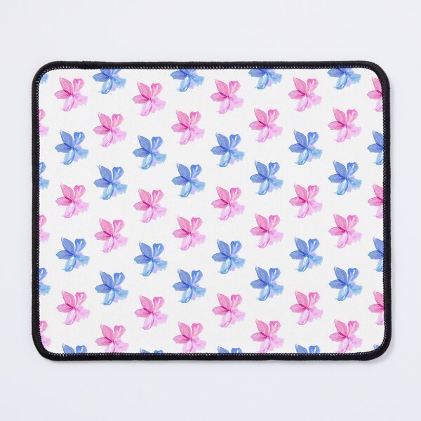 Item preview, Blue Pink Flower Pattern designed and sold by Phoasa.