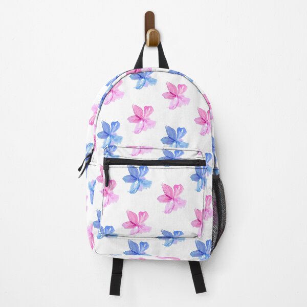 Item preview, Blue Pink Flower Pattern designed and sold by Phoasa.