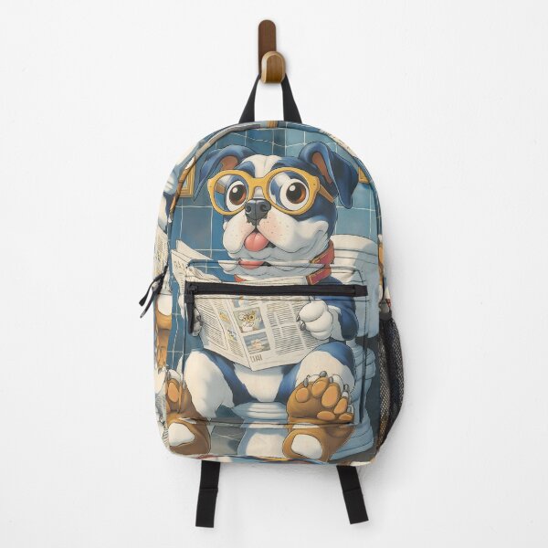 Item preview, Animal Toilet Adorable Fluffy Panda Enjoys Reading Morning Newspaper Pages designed and sold by mildaclairmo.