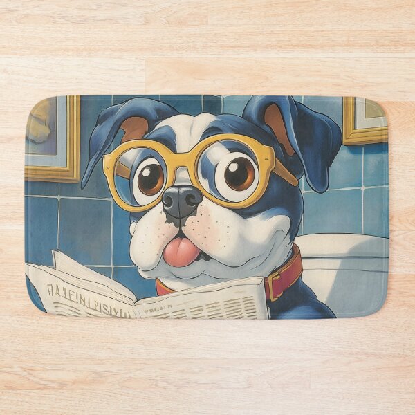 Item preview, Animal Toilet Adorable Fluffy Panda Enjoys Reading Morning Newspaper Pages designed and sold by mildaclairmo.