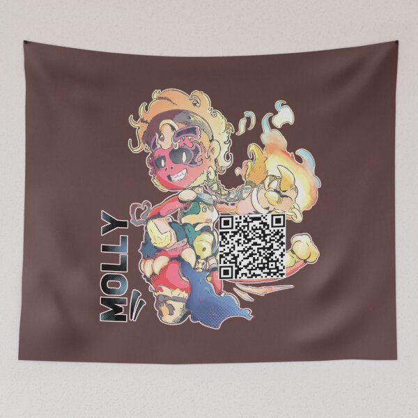 Item preview, Molly's Stance | Color & QR designed and sold by MonsterDeath.