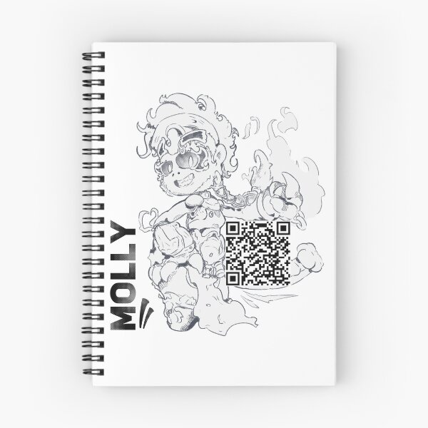 Item preview, Molly's Stance | Line Art & QR designed and sold by MonsterDeath.