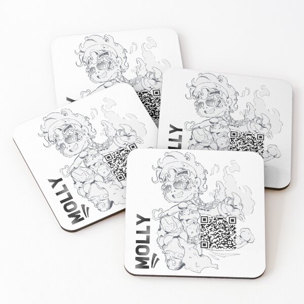 Item preview, Molly's Stance | Line Art & QR designed and sold by MonsterDeath.