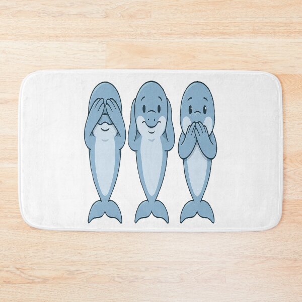 Item preview, Three wise Dolphins see / hear/ speak no evil designed and sold by JamesDunican.