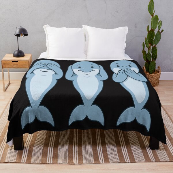 Item preview, Three wise Dolphins see / hear/ speak no evil designed and sold by JamesDunican.
