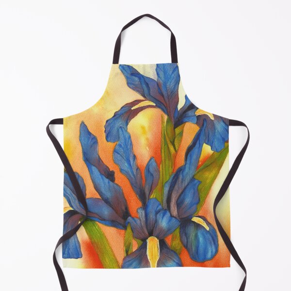 Item preview, Bold & Beautiful Blue Iris — Strength in Bloom designed and sold by Modish Homestead Works by Gayela Chapman.