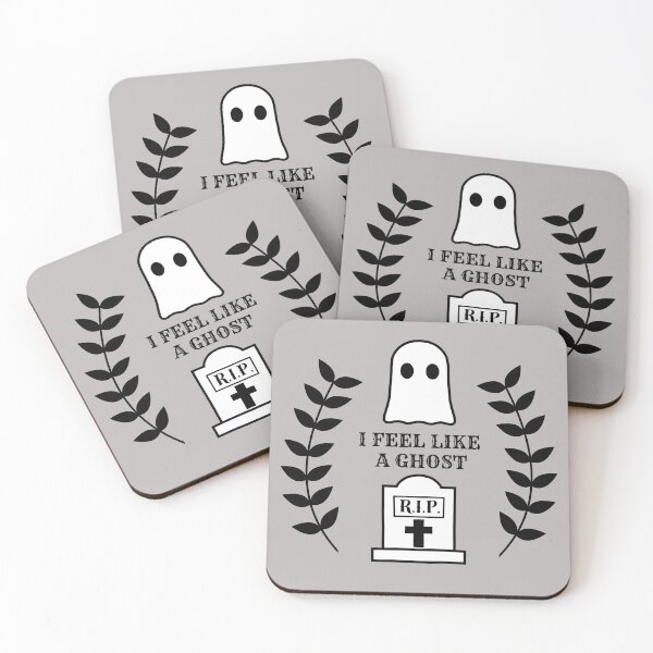 Item preview, I Feel Like A Ghost - White designed and sold by TheeForestFox Shop.
