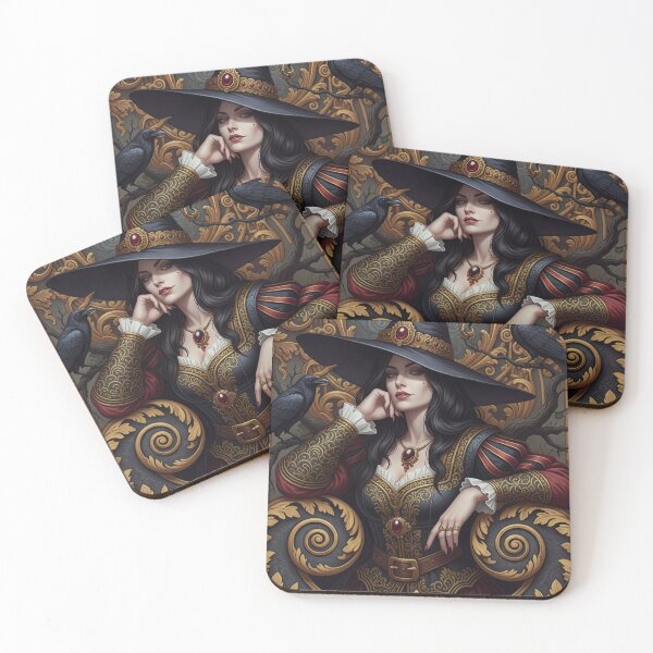 Item preview, Baroque Style Witch designed and sold by TheMidnightCoven.