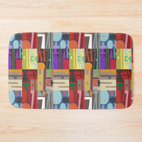 Item preview, Korean Seafood Poster – Colorful Hangul Typography designed and sold by CartoPrints.