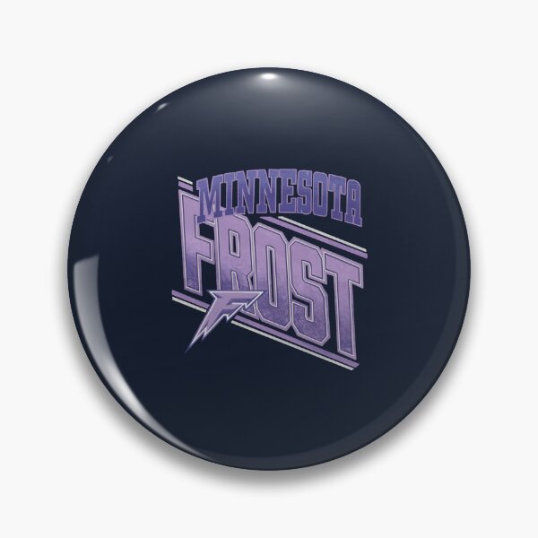 Item preview, Vintage aesthetic Minnesota Frost PWHL  logo with purple background  designed and sold by Erika Dee.