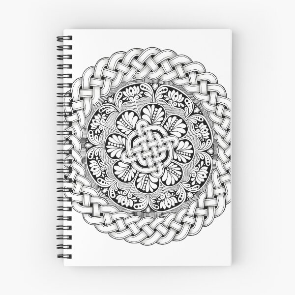 Item preview, Celtic knot zentangle mandala designed and sold by GlobalGraphics.