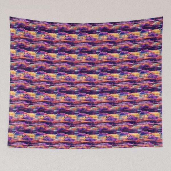 Item preview, Sound Pulses in Colorful Rhythm designed and sold by MidArtForge.