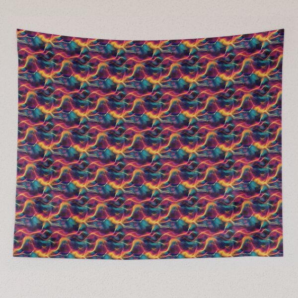 Item preview, Sound Pulses in Colorful Rhythm designed and sold by MidArtForge.