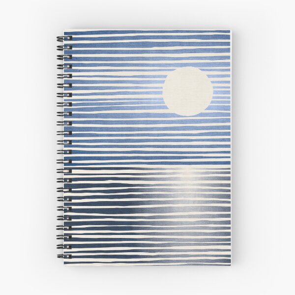 Item preview, Abstract Seascape Moon over the Sea designed and sold by FAROSSTUDIO.