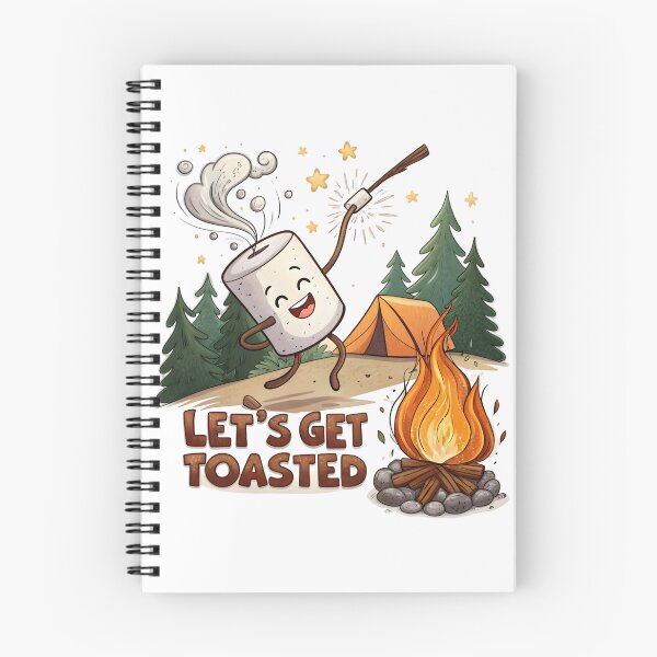 Item preview, let's get toasted marshmallow designed and sold by GogoGrove.