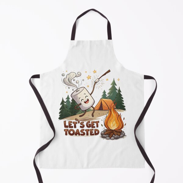 Item preview, let's get toasted marshmallow designed and sold by GogoGrove.