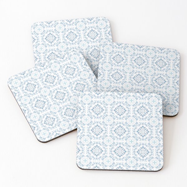 Item preview, Vintage blue tile designed and sold by Sunnydesigner.