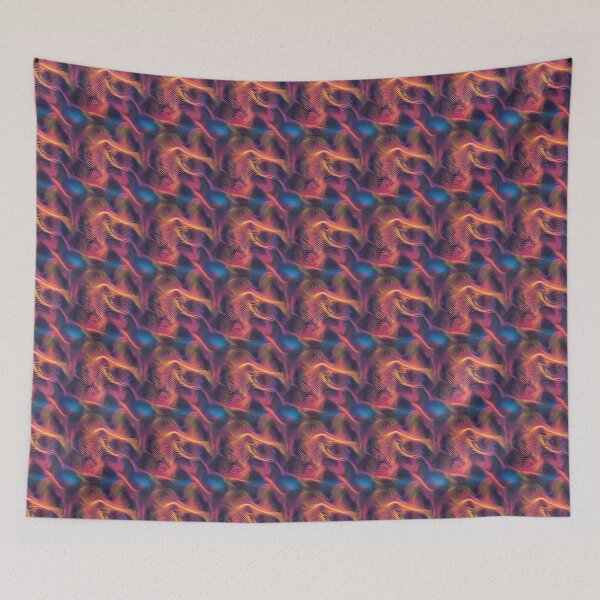 Item preview, Sound Pulses in Colorful Rhythm designed and sold by MidArtForge.
