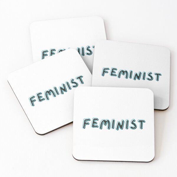 Item preview, Blue and Black Feminist designed and sold by Studio Sonder.