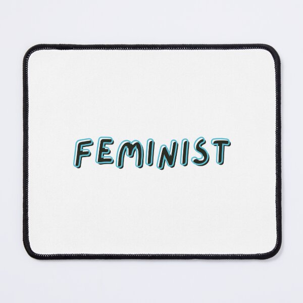 Item preview, Blue and Black Feminist designed and sold by Studio Sonder.