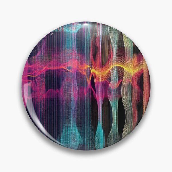 Item preview, Sound Pulses in Colorful Rhythm designed and sold by MidArtForge.