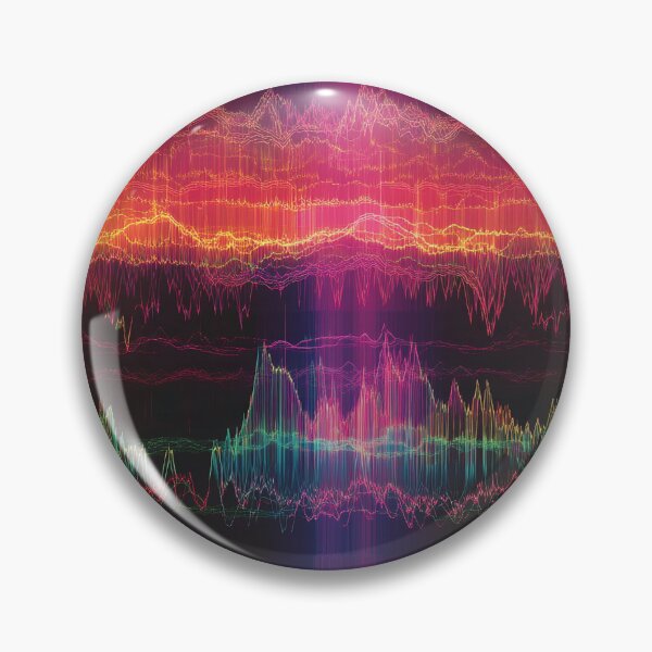 Item preview, Sound Pulses in Colorful Rhythm designed and sold by MidArtForge.