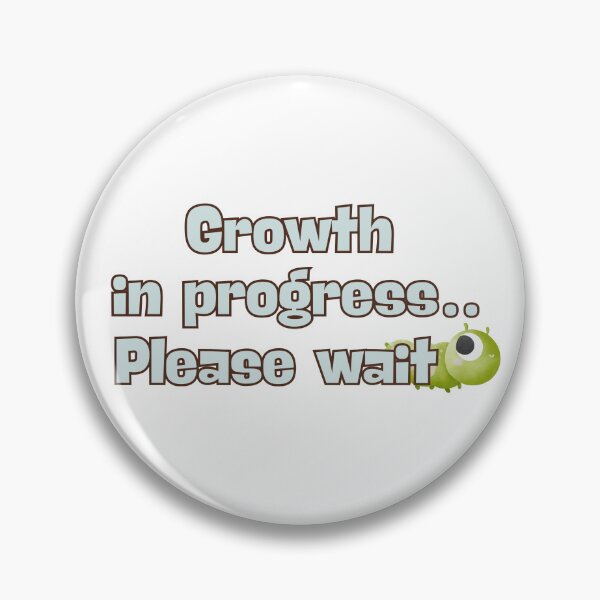 Item preview, Cute Worm Peeking — Growth in Progress designed and sold by idealis.