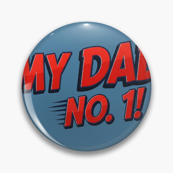 Item preview, My Dad No.1! – Fun and Bold Graphic Design for the Best Fathers Ever designed and sold by Ink & Quip.
