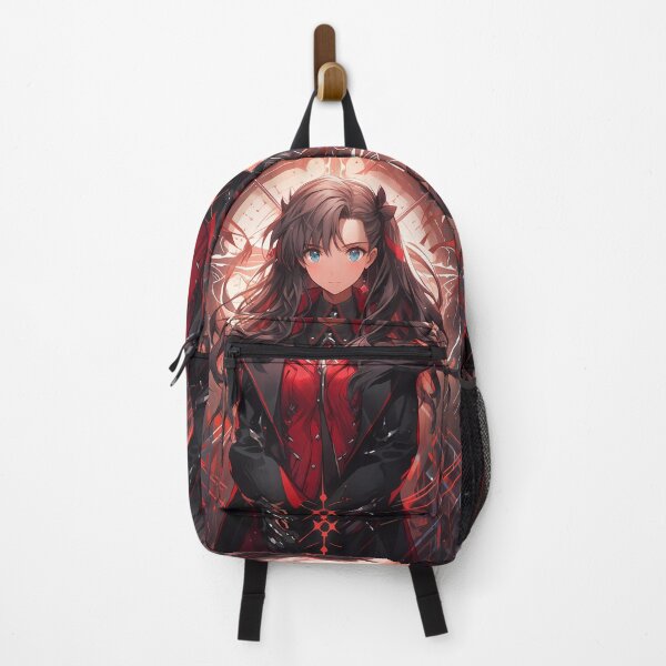 Item preview, Rin Tohsaka Fate Stay Night Anime Mage Elegant Portrait designed and sold by mildaclairmo.