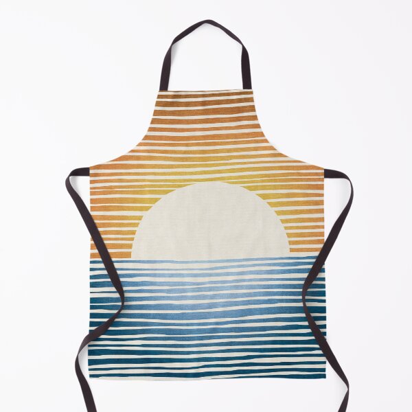 Item preview, Abstract Seascape Sunset over the Sea designed and sold by FAROSSTUDIO.