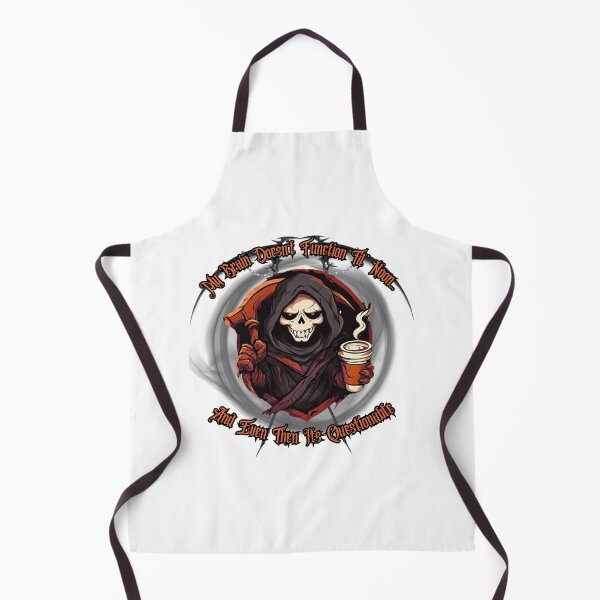 Item preview, Brain Doesn't Function (Grim) designed and sold by Shortyshadow4.
