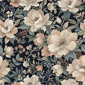 Artwork thumbnail, Floral Pattern by CoolPixels