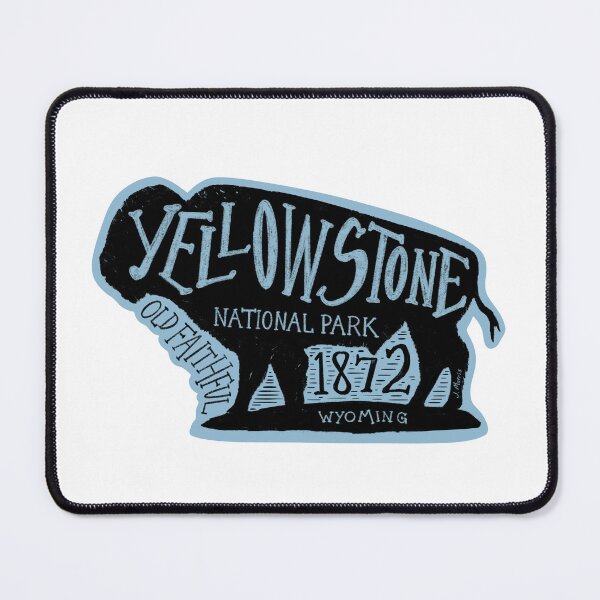 Artikelvorschau, Kopie des Yellowstone-Nationalparks Buffalo entworfen und verkauft von John Morris Illustration.
