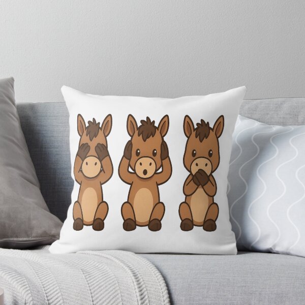 Item preview, Three wise Donkeys see / hear/ speak no evil  designed and sold by JamesDunican.