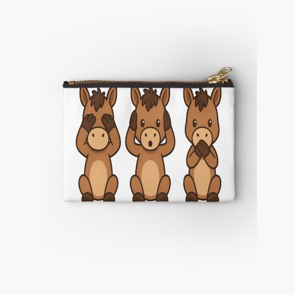 Item preview, Three wise Donkeys see / hear/ speak no evil  designed and sold by JamesDunican.