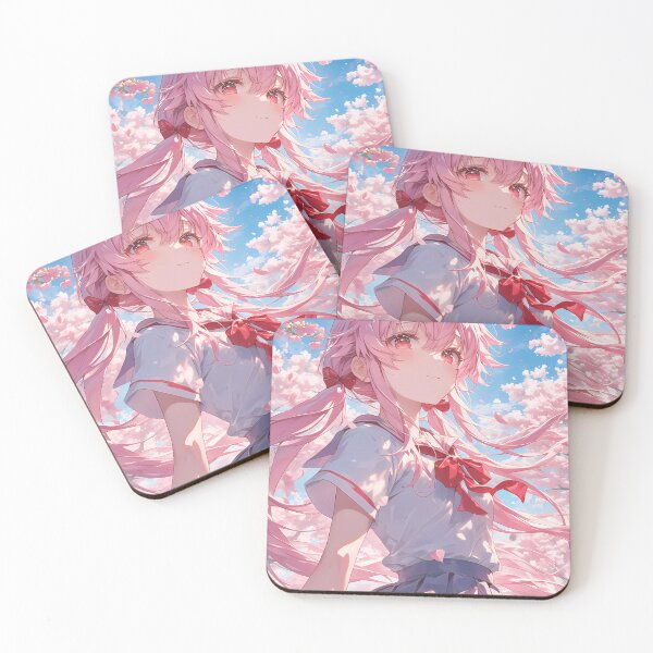 Item preview, Yuno Gasai Future Diary Anime Sakura Yandere Cherry Blossom designed and sold by mildaclairmo.