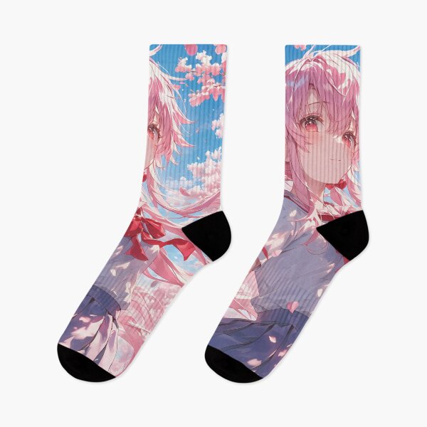 Item preview, Yuno Gasai Future Diary Anime Sakura Yandere Cherry Blossom designed and sold by mildaclairmo.