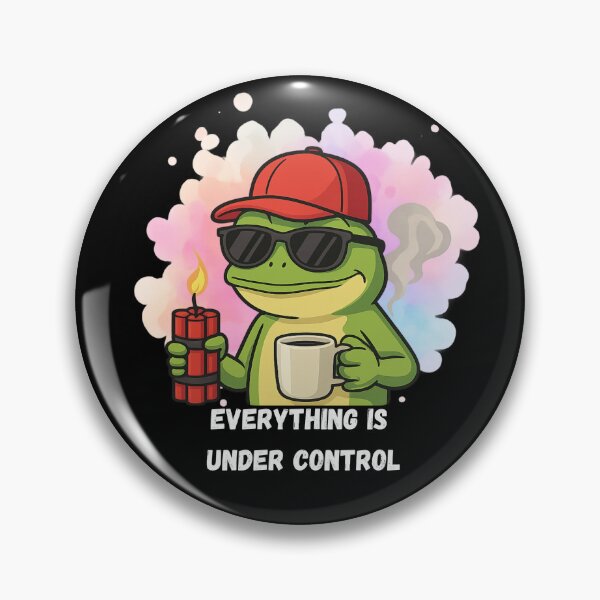 Item preview, Frog of Chaos: Everything Is Under Control designed and sold by antihero-store.