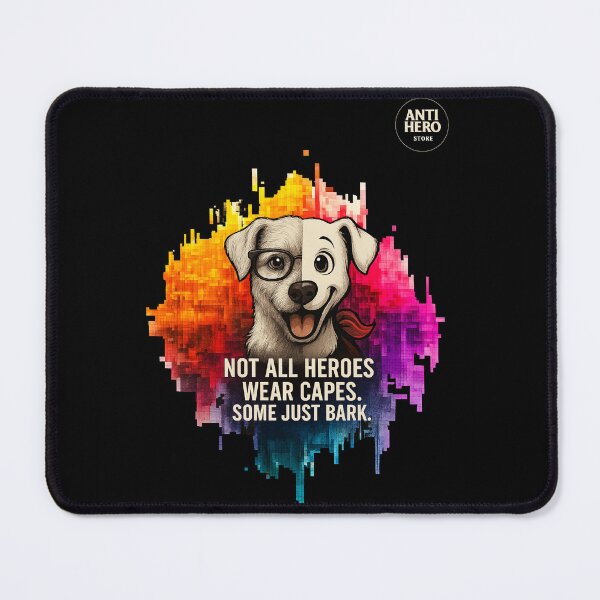Item preview, Not All Heroes Bark the Same designed and sold by antihero-store.