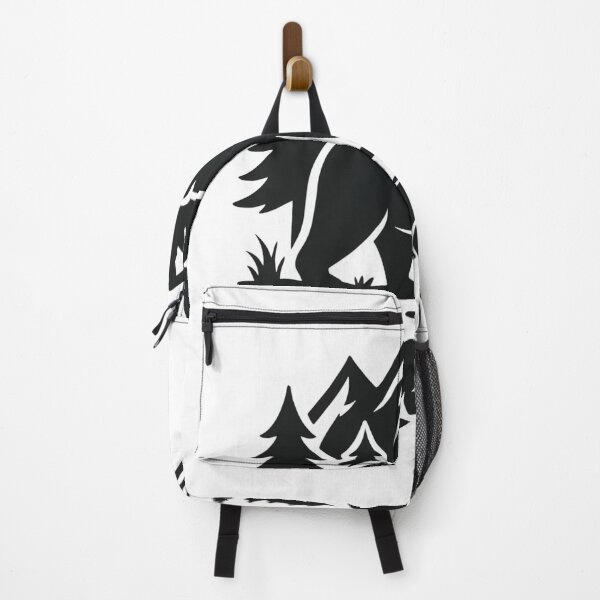 Artikelvorschau, Bärenjagd in der Wildnis – Bergwald-Silhouette-Design entworfen und verkauft von NautilusPrint.