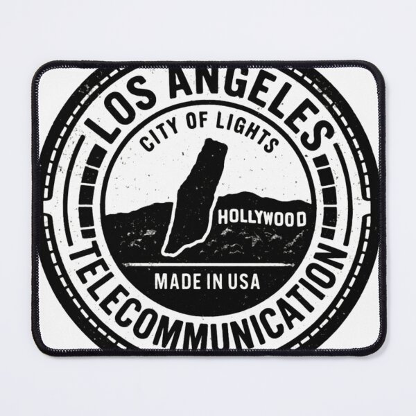 Item preview, Los Angeles Manhole Cover. City of Lights Urban Stamp designed and sold by Urban designs by PiMediaDen.