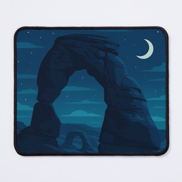 Item preview, Arches National Park Retro Poster designed and sold by Parkline Studio.