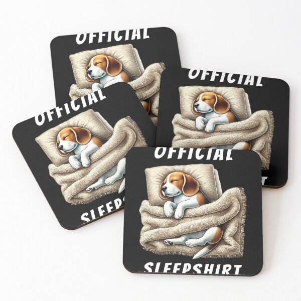 Item preview, Official Sleepshirt Beagle Lover Dog Mom Dad designed and sold by Kimberley King Art  King Art.